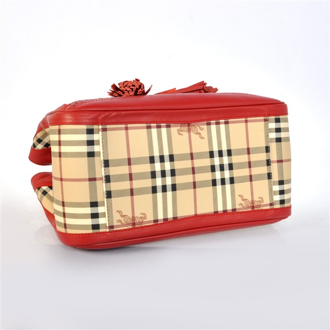 Burberry Haymarket Media Brogue Tote 37.869.111-2