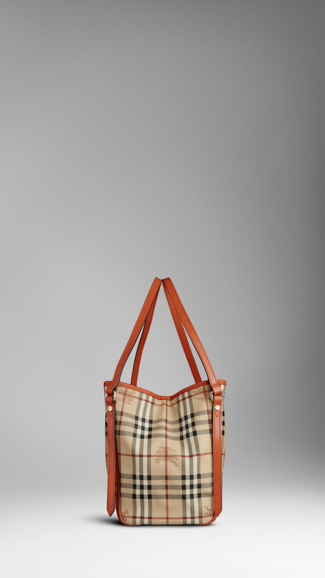 Burberry Piccolo Canvas Tote Check 37994251