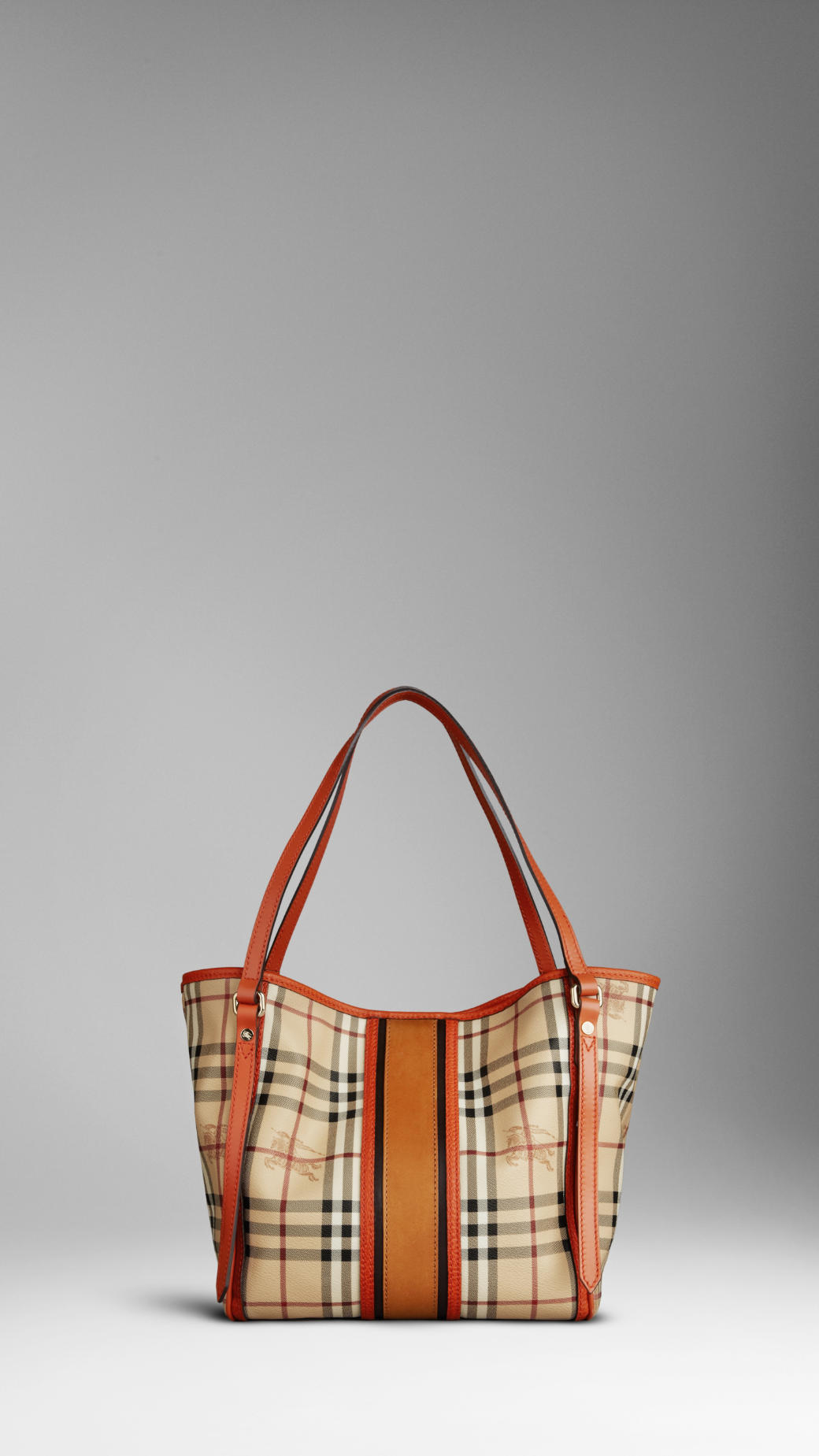 Burberry Piccolo Canvas Tote Check 37994251