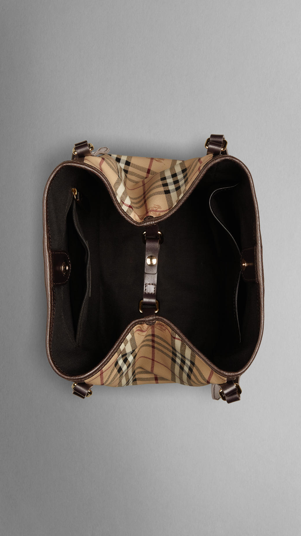 Burberry Piccolo Canvas Tote Check 37994261