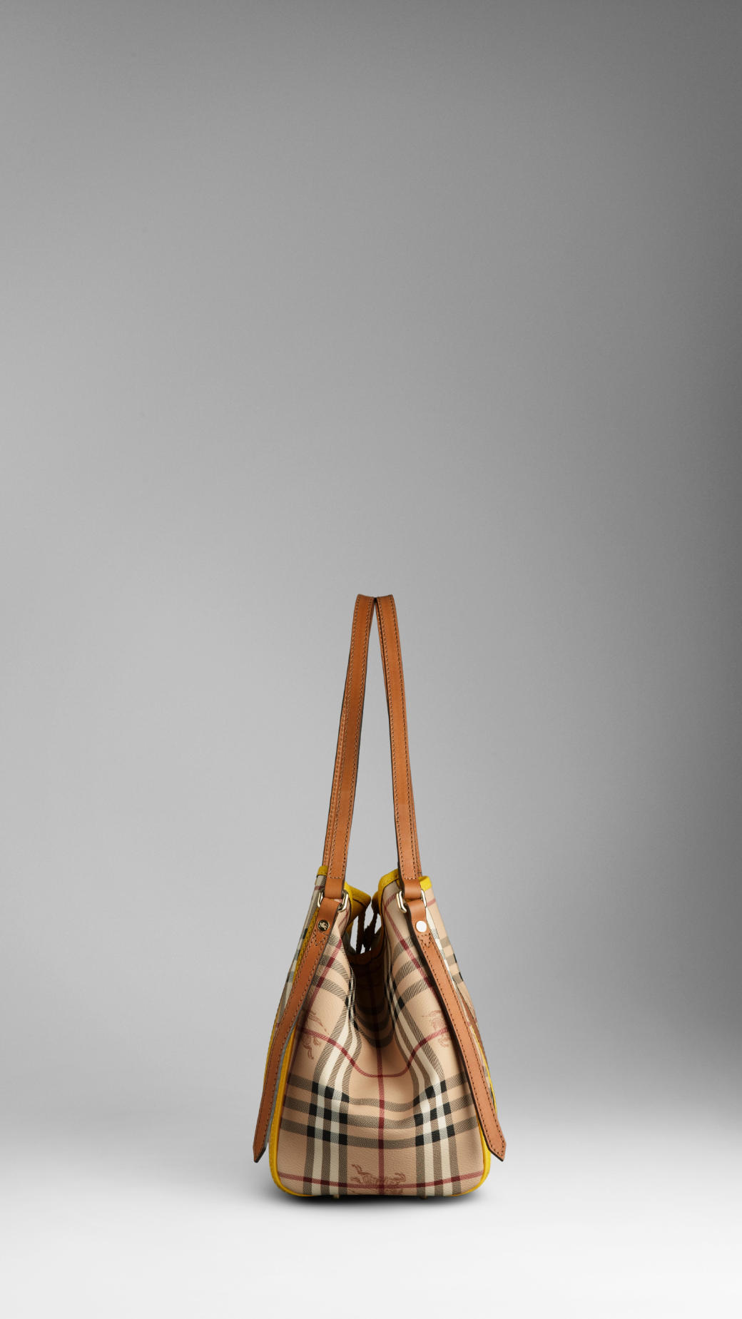 Burberry Piccolo Canvas Tote Check 38023521