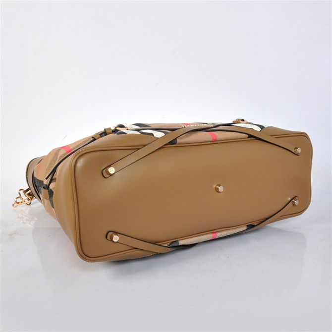 Burberry Bridle Casa Arrivo Canvas Tote Borsa 38061211