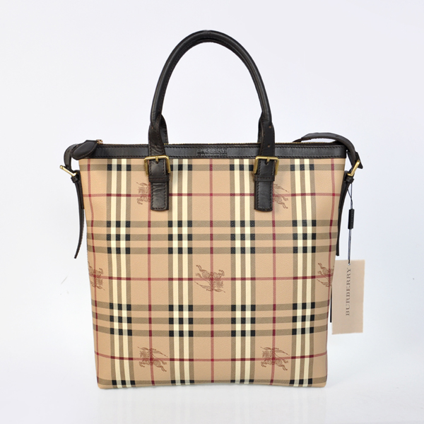 Burberry Haymarket check Coated Canvas Tote Borsa 32009792