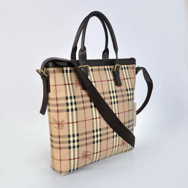 Burberry Haymarket check Coated Canvas Tote Borsa 32009792