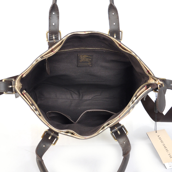 Burberry Haymarket check Coated Canvas Tote Borsa 32009792