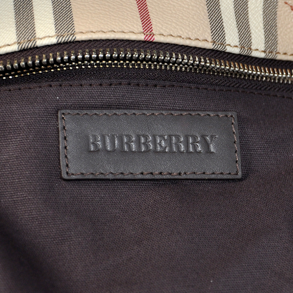 Burberry Haymarket Controllare Coated Canvas Crossbody Borsa 37994351