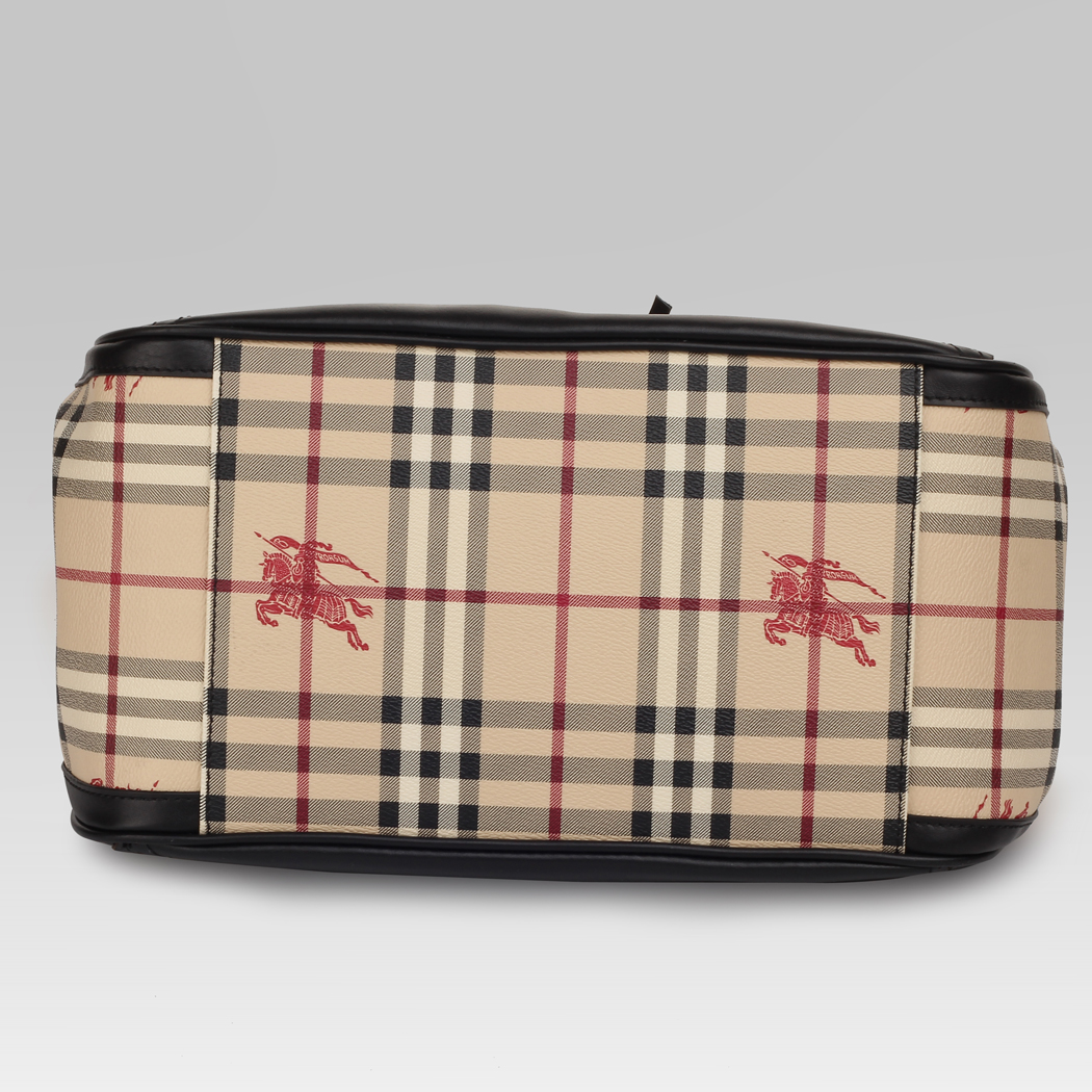 Burberry rivestito in cotone Canvas Tote Borsa 37992275