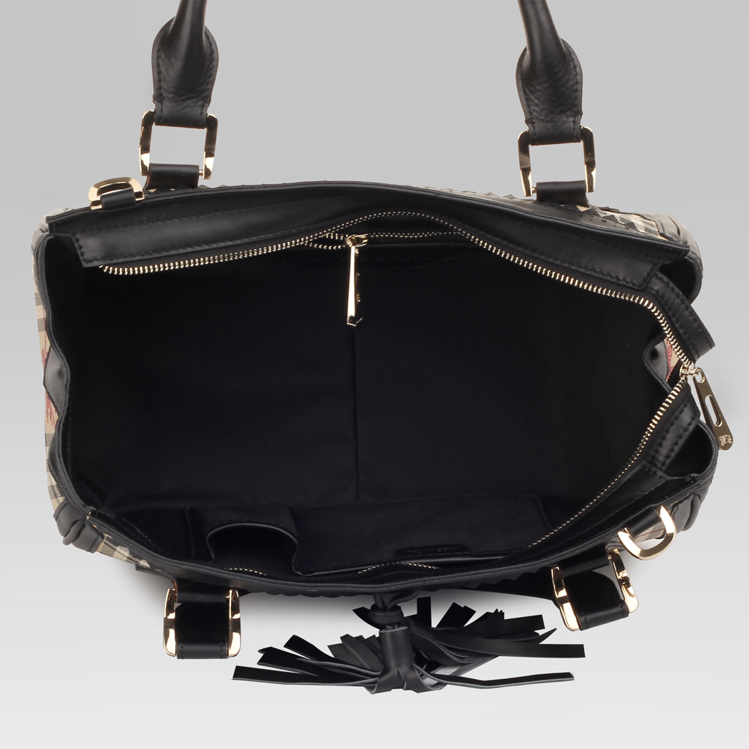 Burberry rivestito in cotone Canvas Tote Borsa 37992275