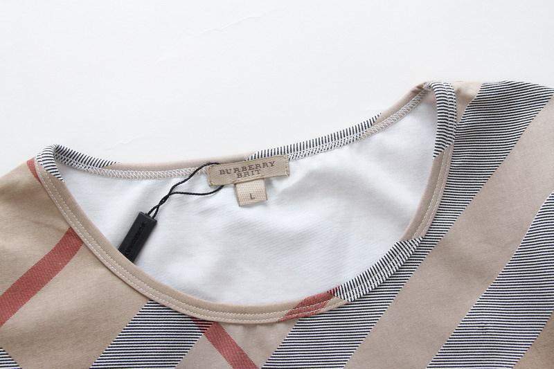 Classicoo delle donne di sconto Burberry Controllato Maglie a manica lunga A-013 Rosso